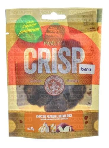 Petisco Natural Crisp Chips Frango Batata Doce Para C Es G Mercadolivre