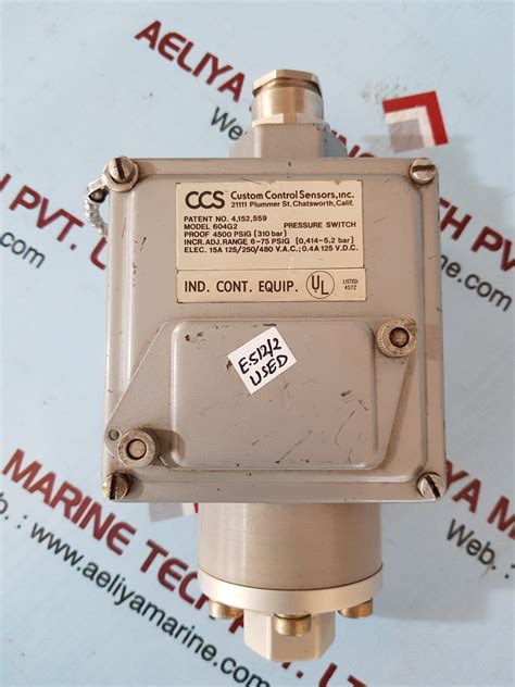 Ccs G Pressure Switch Aeliya Marine