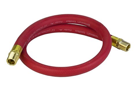 Red Epdm Synthetic Rubber Air And Water Hose 3 8 Id X 0 7 Od With 3 8