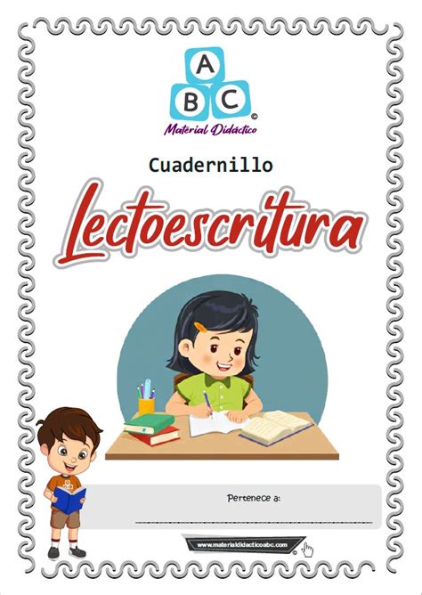 Cuadernillo LECTOESCRITURA Materiales Didáctico abc