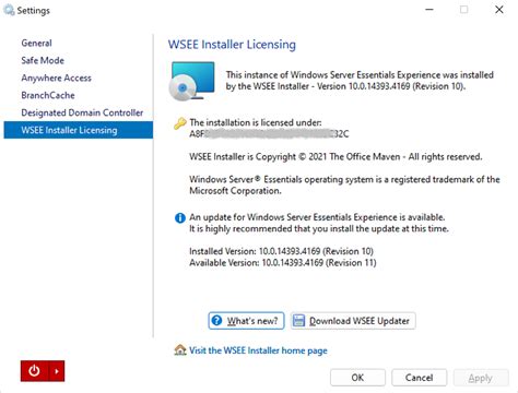 Installing Windows Server Essentials Experience On Windows Server