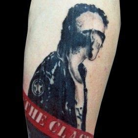 Joe strummer tattoos | TATTOO