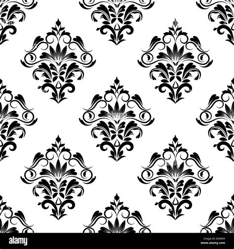 Discover More Than 65 Black And White Damask Wallpaper Latest In