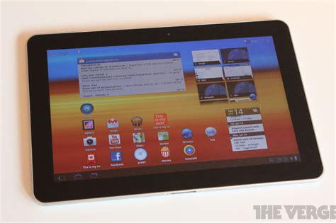 Samsung Updating Gt P Galaxy Tab Units With Android Tab