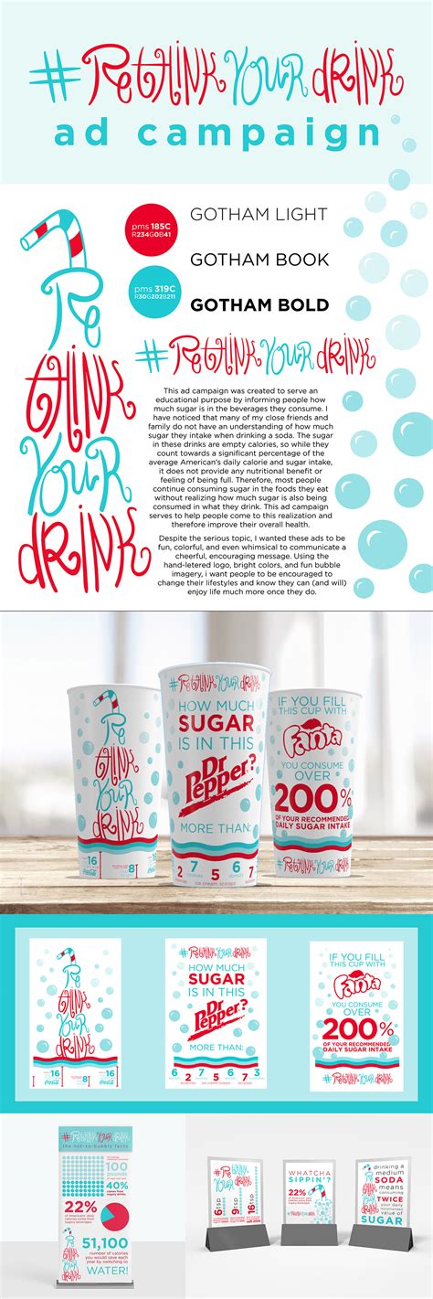 Rethink Your Drink Ad Campaign on Behance