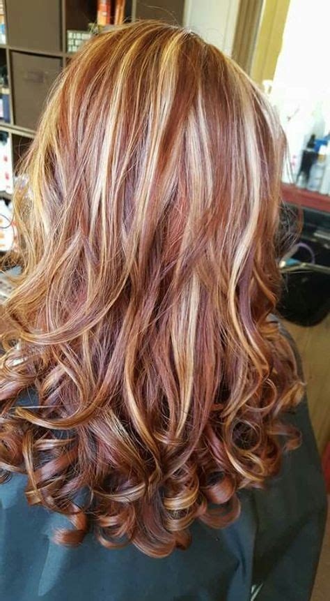 Ideas Hair Highlights And Lowlights Caramel Red Strawberry Blonde