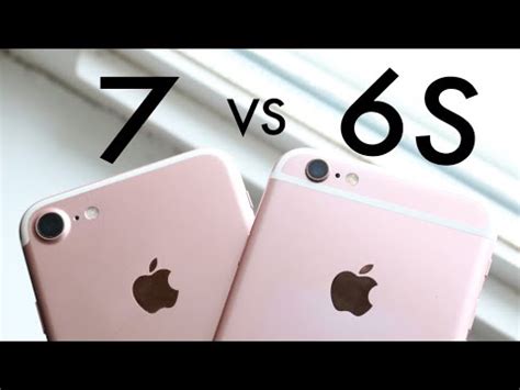 IPHONE 6S Vs IPHONE 7 In 2019 Comparison Review YouTube