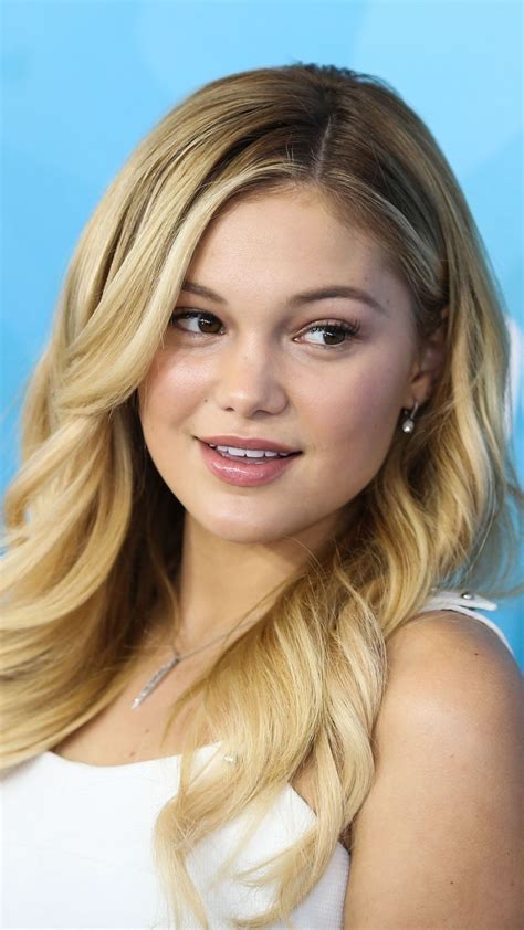 Celebrity Blonde Pretty Olivia Holt 1080x1920 Wallpaper Belleza