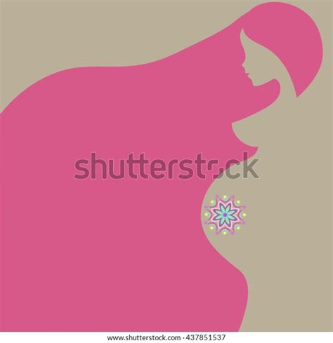 Nude Pregnant Stock Vector Royalty Free 437851537 Shutterstock