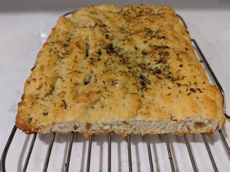 Easy Herb Focaccia Bread Recipe Kitchen Foliage