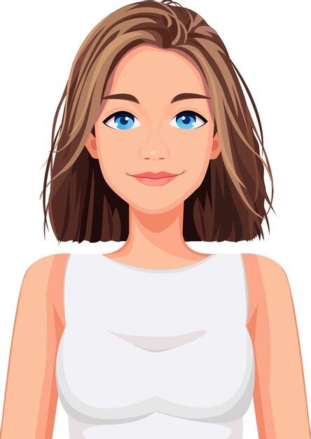 Premium Vector Vector Illustration Of Beautiful Woman With Happiness