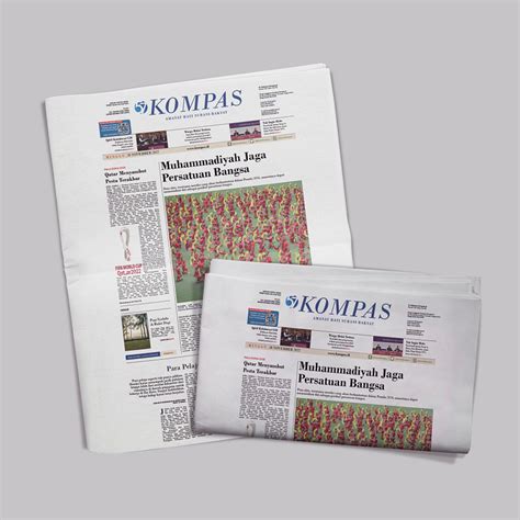 Kompas Newspaper Design - Edition 2 by Zidan Gema Ramadhan on Dribbble