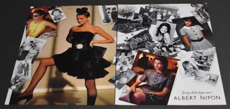 1987 PRINT AD Sexy Heels Fashion Long Legs Lady Brunette Albert Nipon Feminine 10 00 PicClick UK