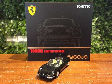 1 64 Tomica TLVN Ferrari Dino 246 GTS BlackMGM Max Gear Model 模型店