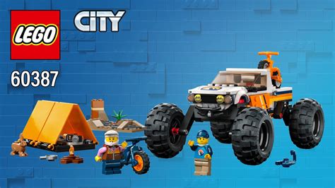 LEGO City 4x4 Off Roader Adventures 60387 252 Pcs Building