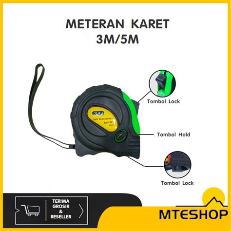 Jual Mte Meteran Karet M M Meteran Tukang Measuring Tape