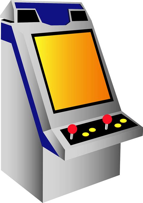 Free Arcade Clipart Collection Retro Gaming Graphics For Fun Designs