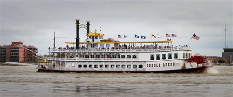 Creole Queen Floating Down The Mississippi River Editorial Stock Photo