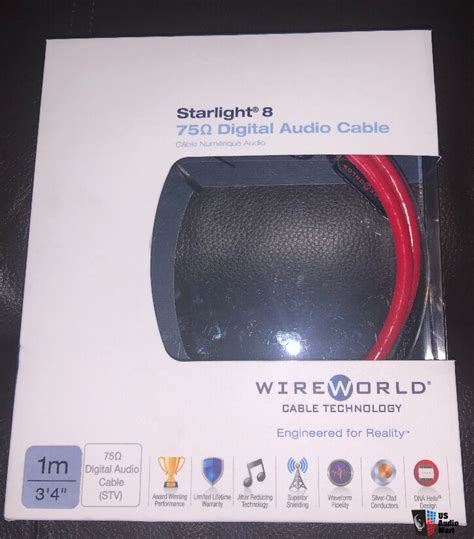 Wireworld Starlight Ohm Coax Digital Cable Rca To Rca M Photo