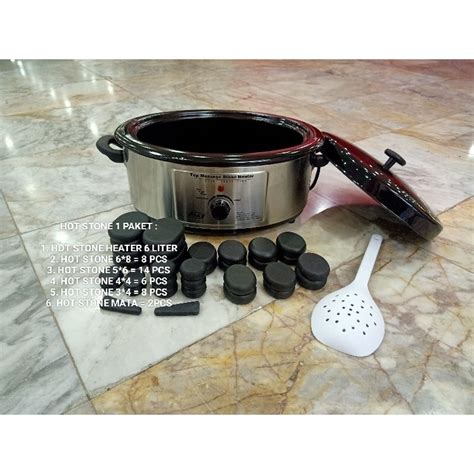 Jual Pcs Hot Stone Massage Spa Teraphy Batu Panas Heater Hot Stone Pemanas Hot Stone Heater