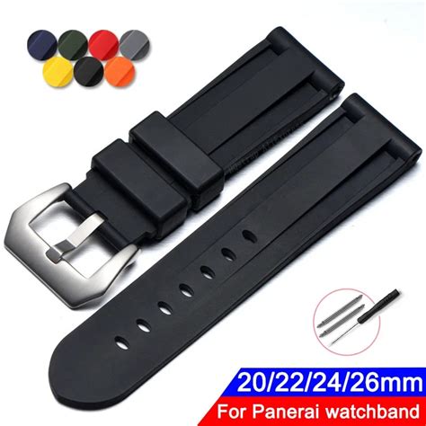 Universal Rubber Watch Band For Men Pulseira De Substitui O Pulseira