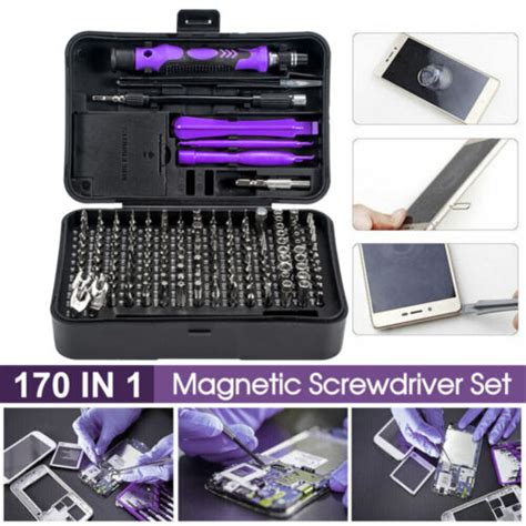 170 In 1 Precision Screwdriver Set Pc Computer Phone Electronics Repair