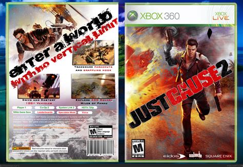 Just Cause 2 Xbox 360 Box Art Cover By Ultraviolet32x