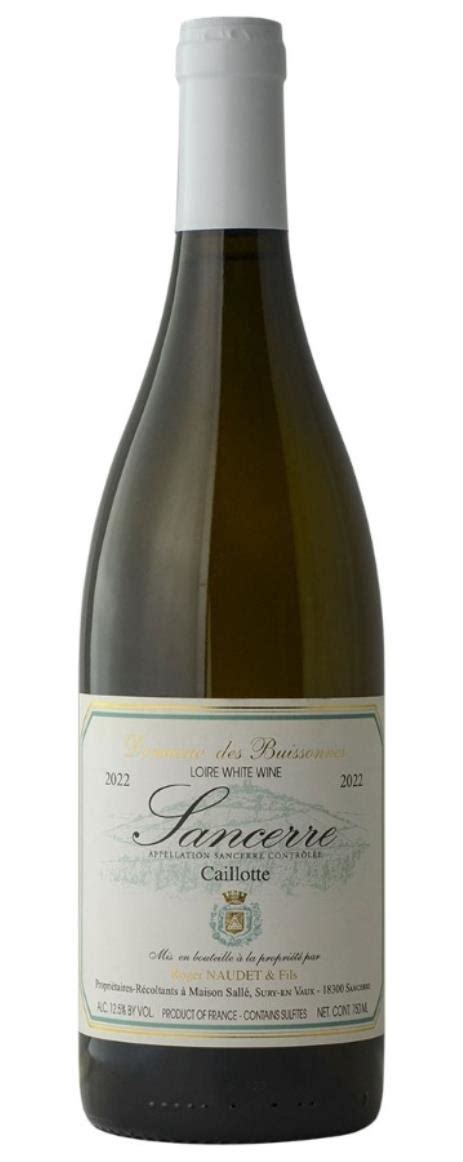 Buy 2022 Domaine Des Buissonnes Sancerre Caillotte 750ML Online