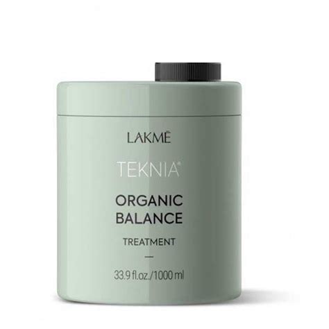 Lakme Teknia Organic Balance Treatment 1000ml AngelopoulosHair