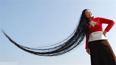 Xie Qiuping Worlds Longest Hair Women Beautyway2life