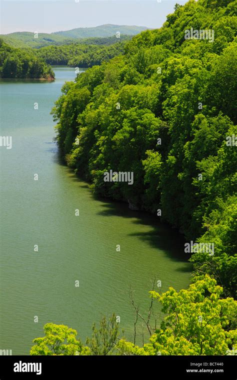 Lake Moomaw Covington Virginia Stock Photo Alamy