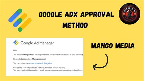 How To Get Google Adx Approval Mango Media Adx Approval Free