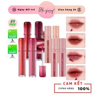 Son Tint Bóng Romand Juicy Lasting Tint màu Màu Đỏ Nâu Nude