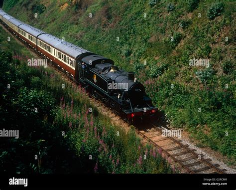 Green steam train hi-res stock photography and images - Alamy