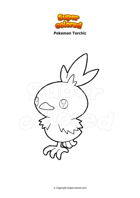 Coloring Page Pokemon Raboot