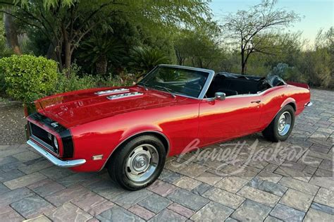 1968 CHEVROLET CAMARO CUSTOM CONVERTIBLE