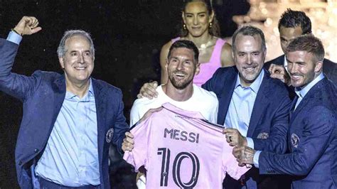 Messi Fue Presentado En El Inter De Miami