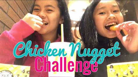 CHICKEN NUGGET CHALLENGE - YouTube