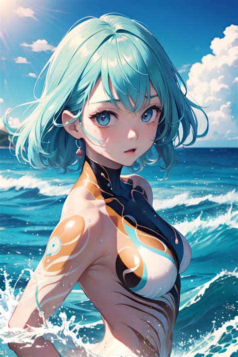 Water Themed Body Painting by deepkamen on DeviantArt