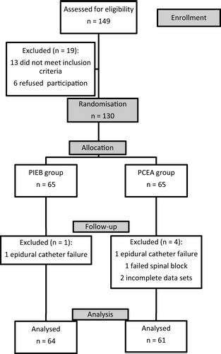 Programmed Intermittent Epidural Bolus Vs Patient‐controlled Epidural