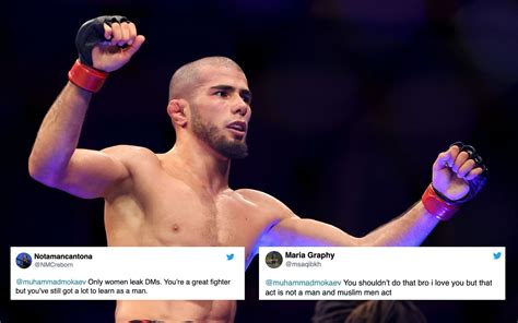 Only Women Leak DMs Fans React To UFC Flyweight Prosect Muhammad