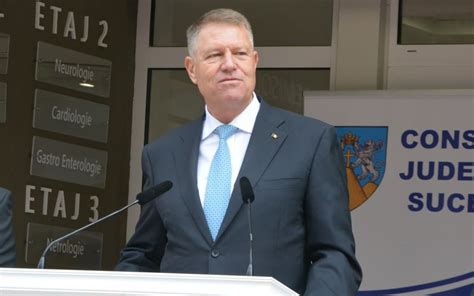 Klaus Iohannis Consider Neconstitu Ional Legea Prin Care