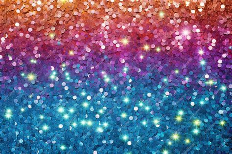 Premium AI Image | a colorful background with glitter and sparkles.