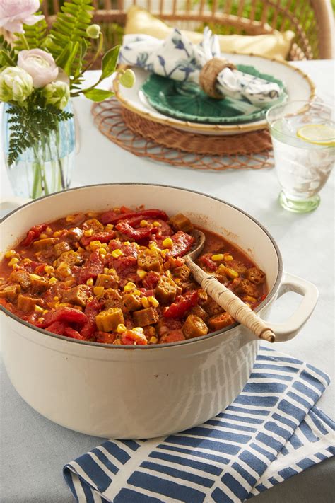 Stewed Okra Tomato Recipe