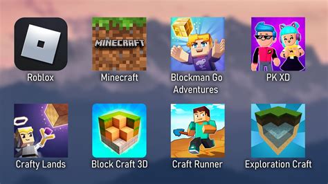 Which Game Is Best Roblox Minecraft Blockman Go Pk Xd Etc Youtube