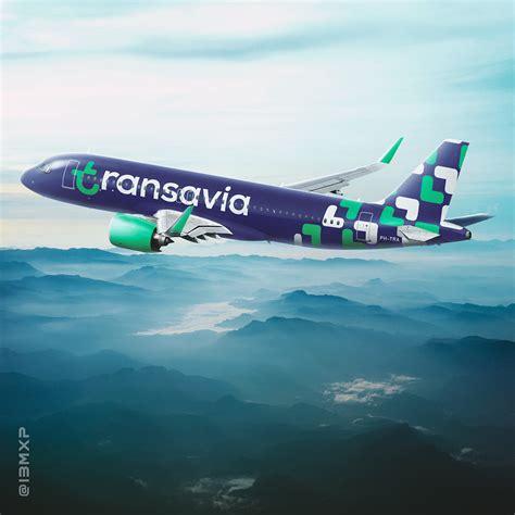 Transavia Airbus A320neo Livery Concept :: Behance