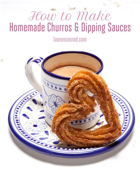 Homemade Churros and Dipping Sauce | Home and Heart DIY