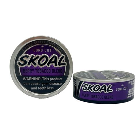 Skoal Berry Blend Long Cut Dip Native Smokes Canada