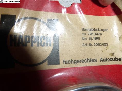 TheSamba VW Classifieds NOS Happich Horn Grills Bug