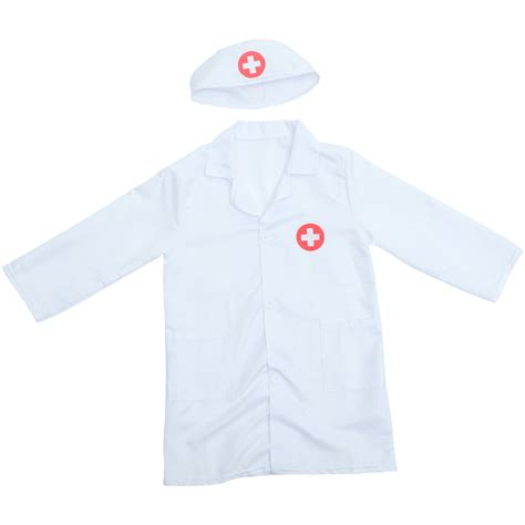 Kids Doctor Costume Kids Doctor Cosplay Costume Outfit Long Sleeves